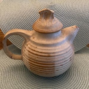 Teapot, beautiful rustic pottery